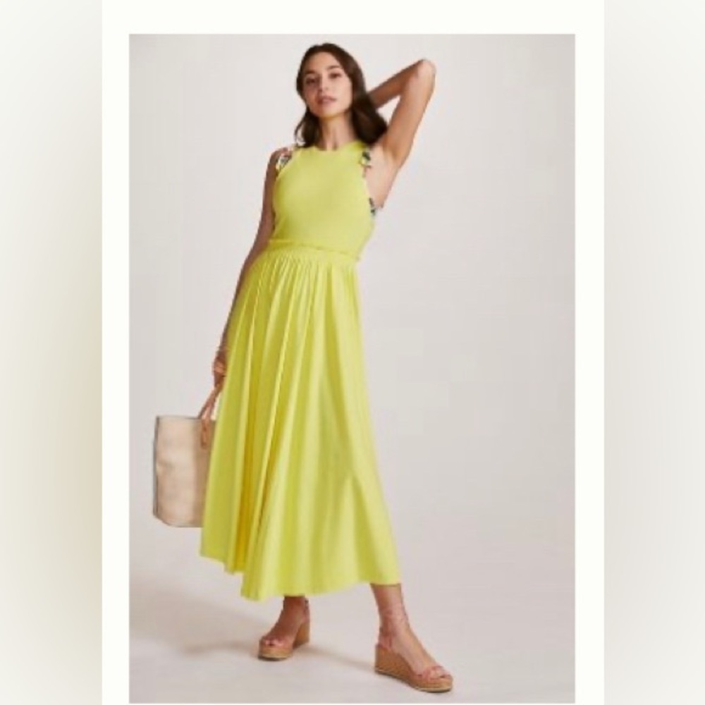 Anthropologie Jersey Knit Maxi Dress